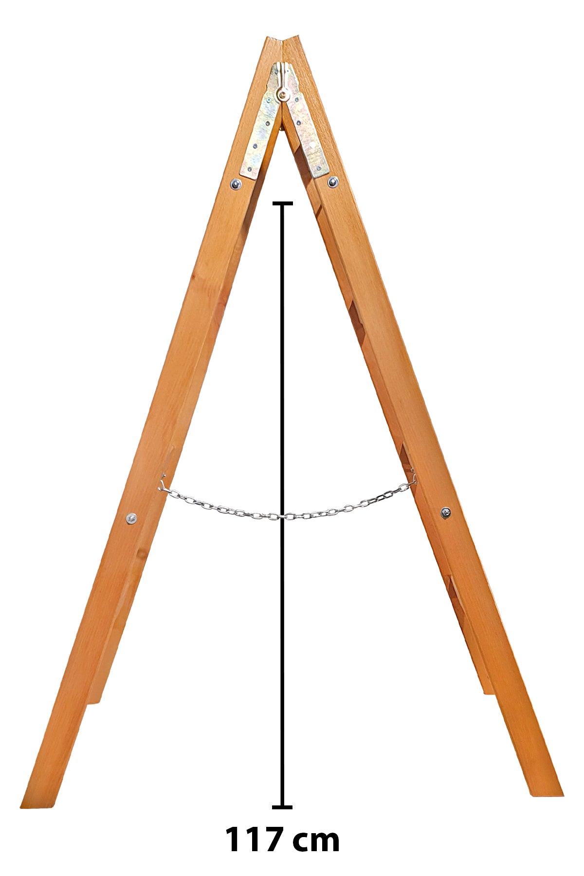 A Tipi Ahşap Merdiven 4+4 Basamaklı