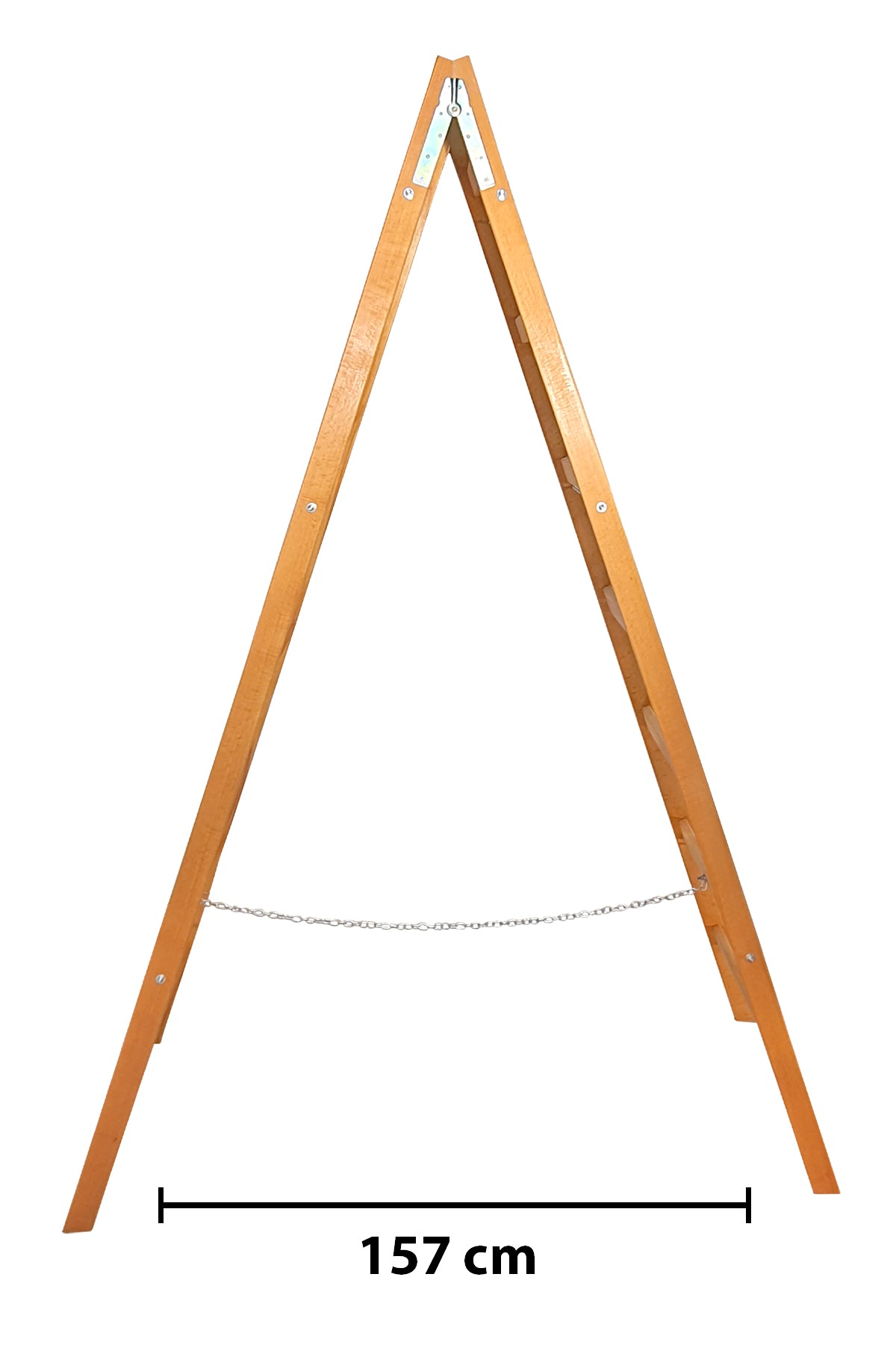 A Tipi Ahşap Merdiven 7+7 Basamaklı