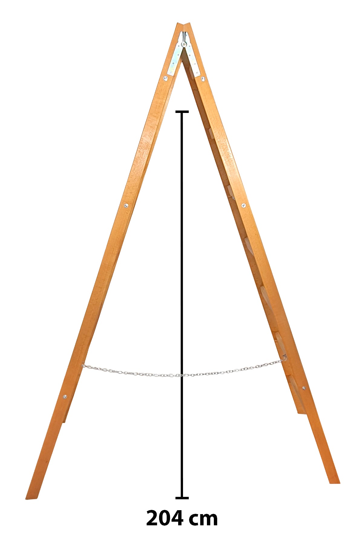 A Tipi Ahşap Merdiven 7+7 Basamaklı