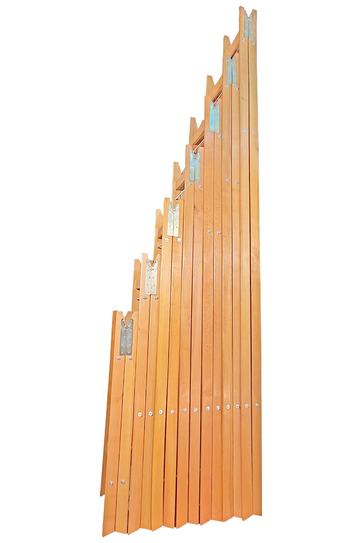 A Tipi Ahşap Merdiven 10+10 Basamaklı